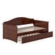 preview thumbnail 61 of 68, AFI Acadia Twin Size Daybed with Twin Trundle