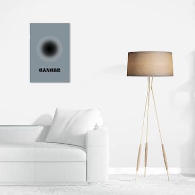 Wynwood Studio Canvas Spiritual and Religious Aura Cancer Gray and Modern & Contemporary Wall Art Canvas Print