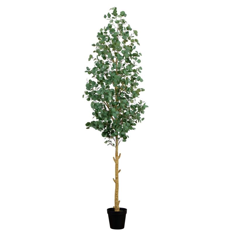 10' Artificial Eucalyptus Tree - Green