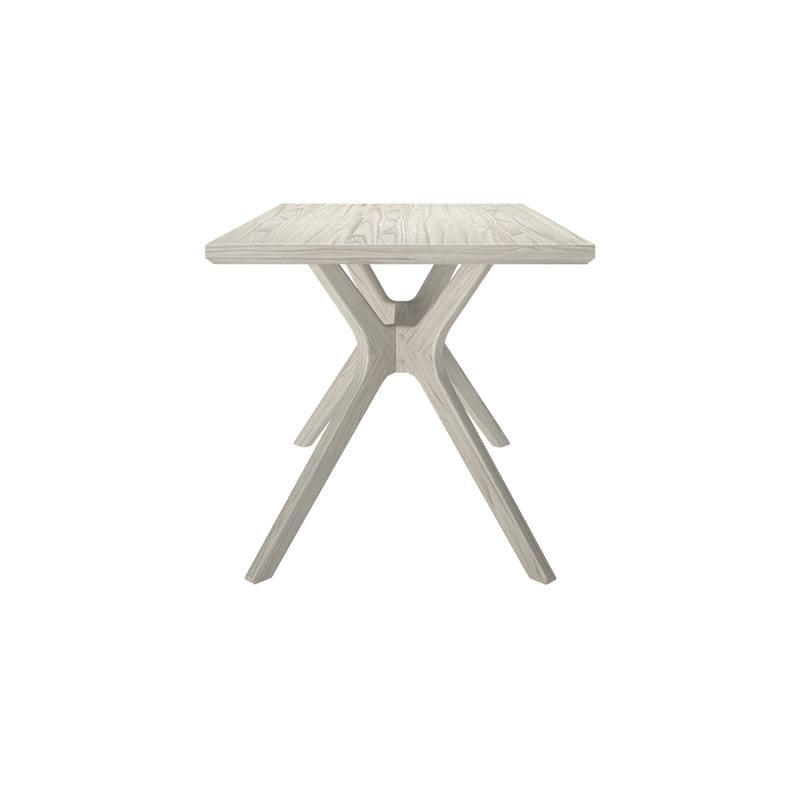 Plank and Beam Verso Rectangular Solid Wood Dining Table - 48"