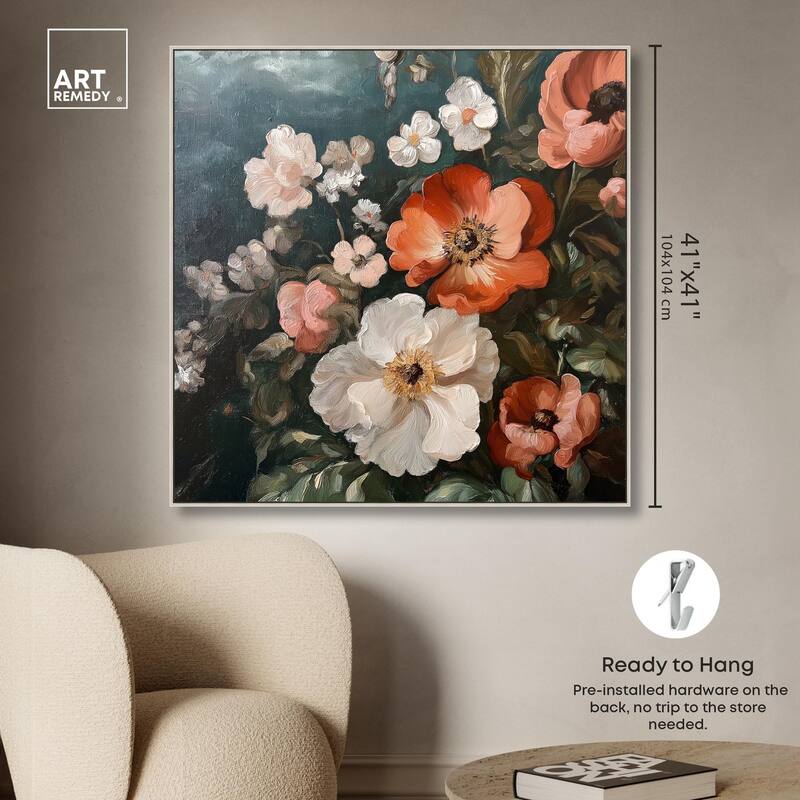 Petals in Abundance Canvas by Art Remedy