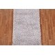 preview thumbnail 3 of 14, Contemporary Solid Shaggy Oriental Home Decor Rug Hand-knotted Carpet - 2'8" x 4'9"