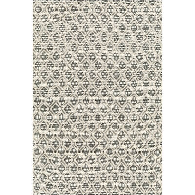 Livabliss Ellin Handmade Farmhouse Trellis Wool Area Rug