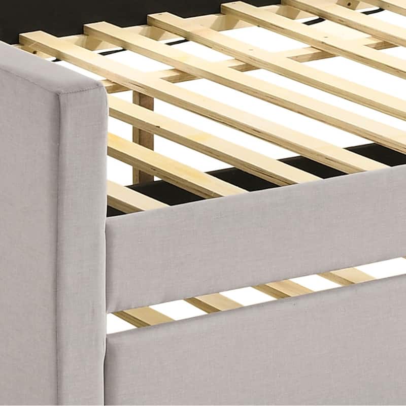 Capitola Fog Upholstered Daybed with Casters