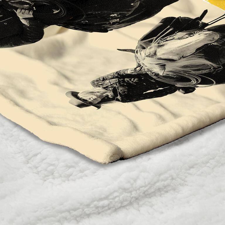 Paramount Yellowstone Silk Touch Sherpa Throw Blanket