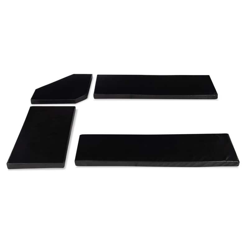 Linon Cupcini Brown Microfiber Cushions for Dining Nook