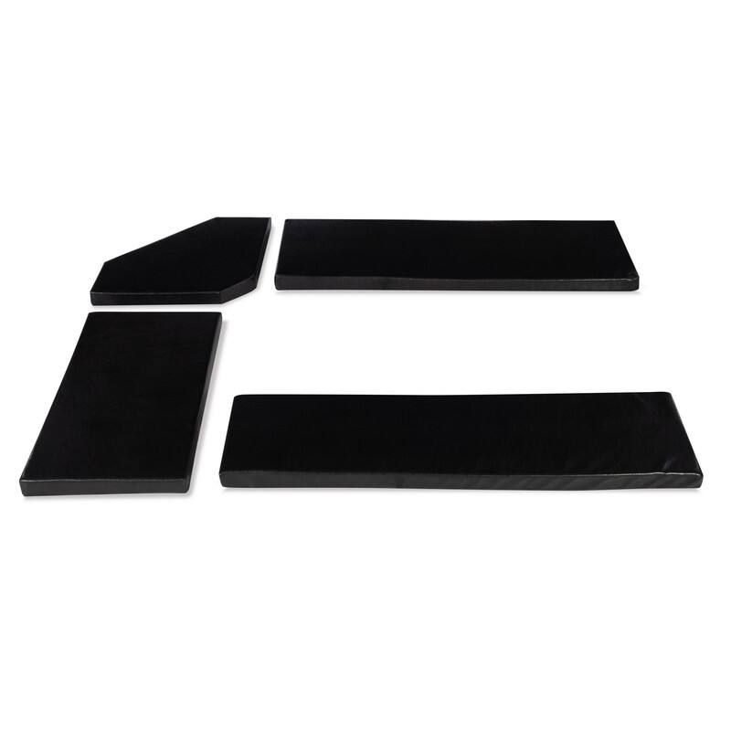 Linon Cupcini Brown Microfiber Cushions for Dining Nook