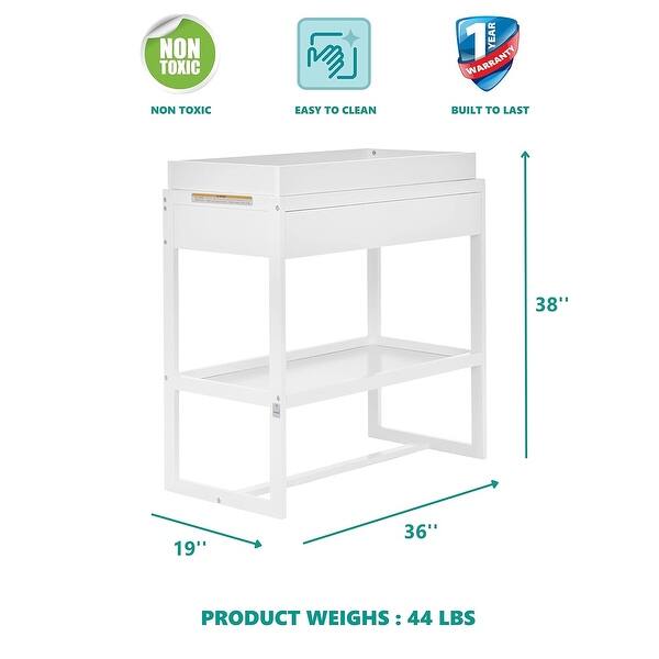 dimension image slide 3 of 4, Dream On Me Arlo Changing Table