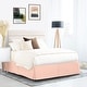 preview thumbnail 23 of 44, Nestl Pleated 14 inch Tailored Drop Bed Skirt - Soft Double Brushed Premium Microfiber Ruffle Bed Skirt