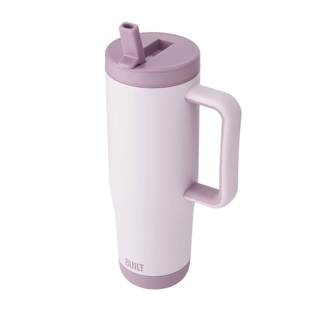 Built Cascade 40 oz Flip Straw Tumbler - 3.9" D x 11.6" H