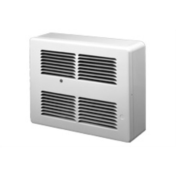 King SL1215 120V Pic-A-Watt Slim Line Wall Heater - White