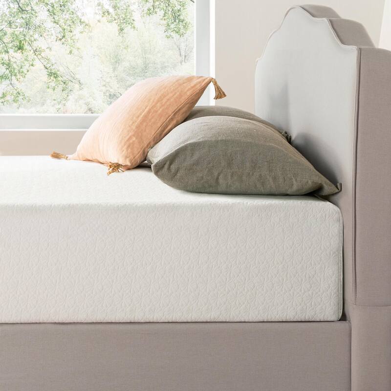 14 Inch Green Tea Memory Foam Mattress
