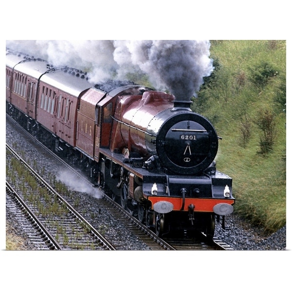 "Passenger train , Culgaith , England" Poster Print