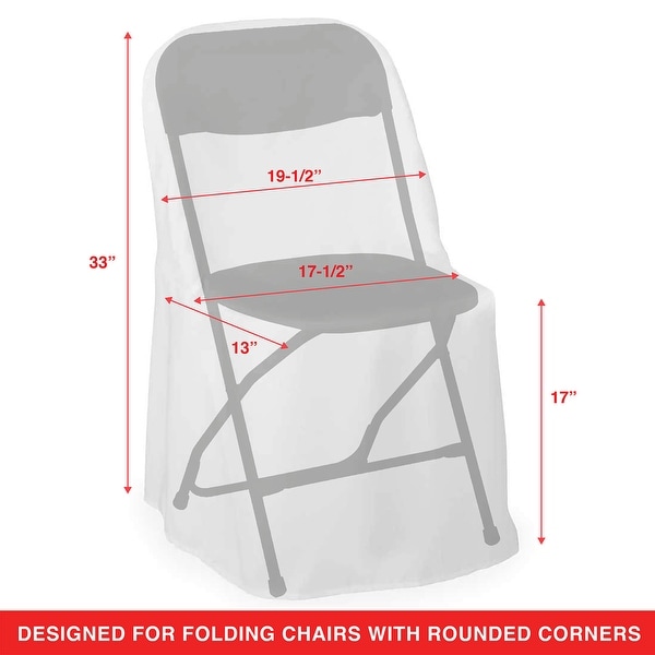 Rounded top chair covers