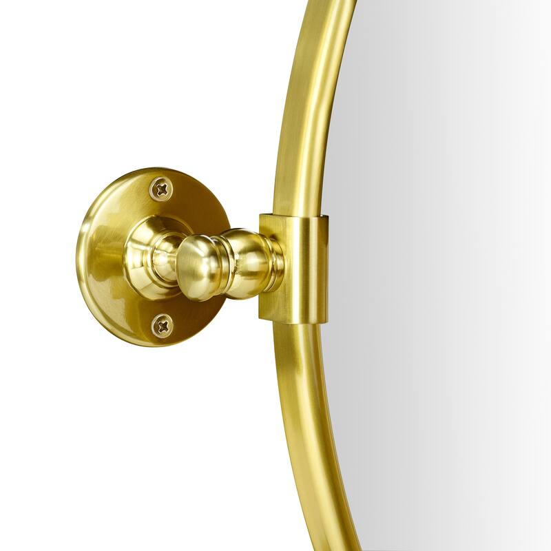 TEHOME Adlina Round Metal Wall Mirror - 24'' x 24''