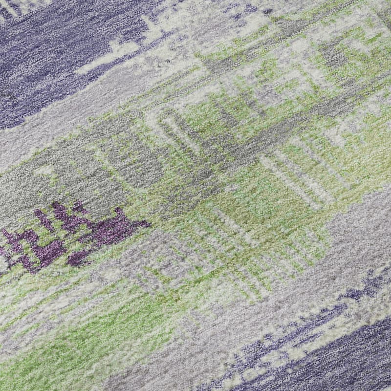 Premium Washable Super Soft Abstract Stripes Mayfield Rug