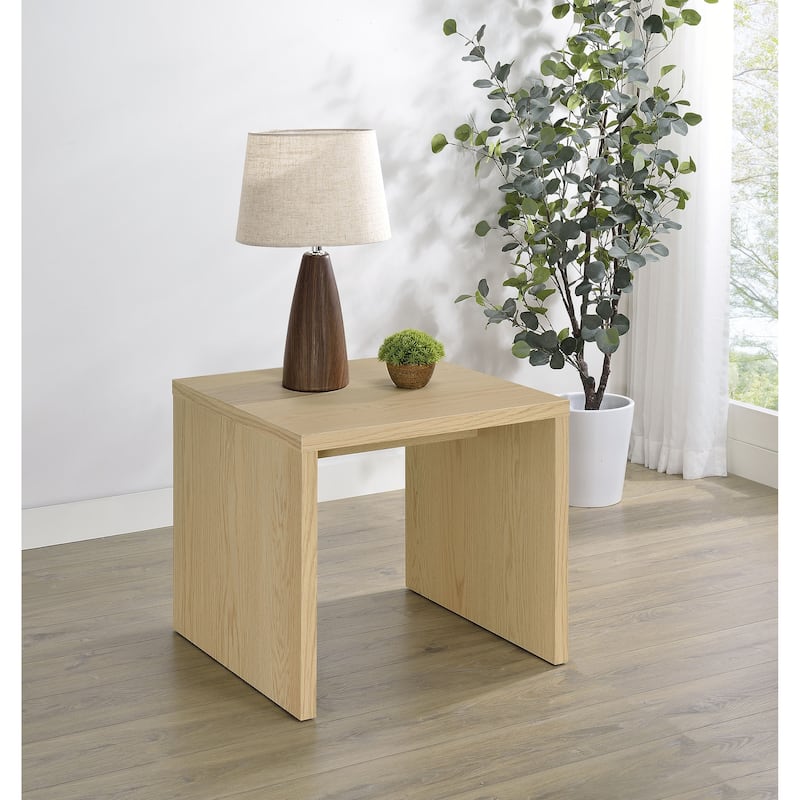 Canoga Engineered Wood Accent Side End Table