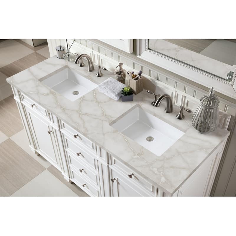 James Martin Vanities 157-V60D-FVSL Bristol 60" Free Standing Double