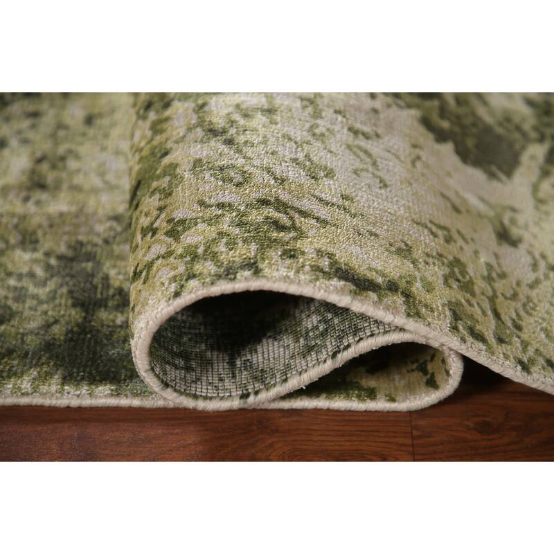 Modern / Abstract Rug Hand-Knotted Wool Carpet - 4'8"x 6'6"