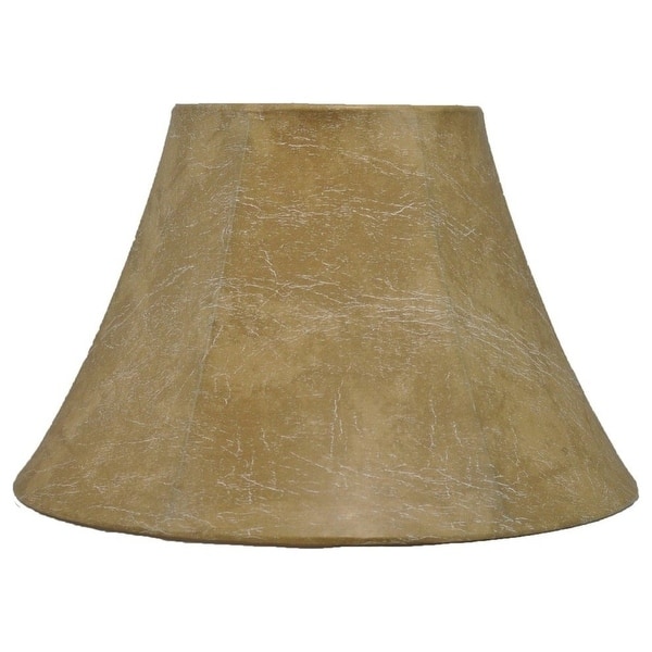Faux Leather Bell Lampshade 9 To 16 Bottom Size On Sale Overstock 30785967