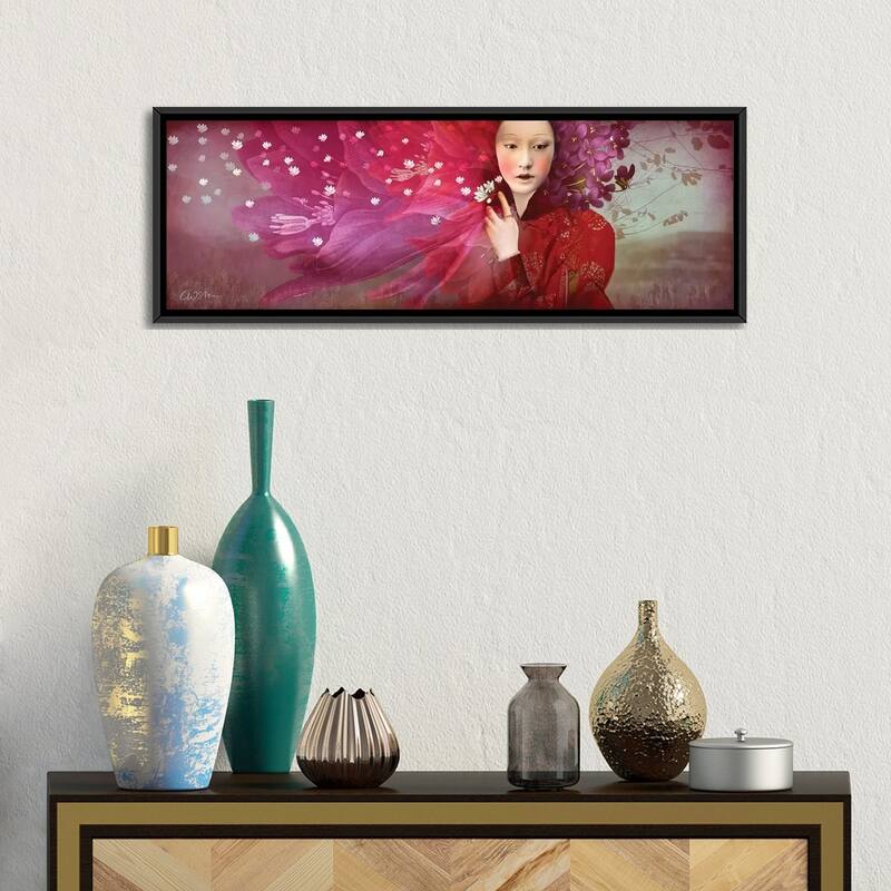 iCanvas "Elements" by Catrin Welz-Stein Framed Canvas Print