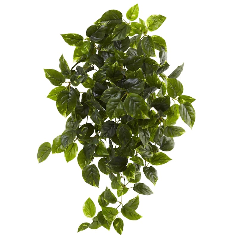 Pothos Artificial Hanging Plant - 36" - Green - Set of 2