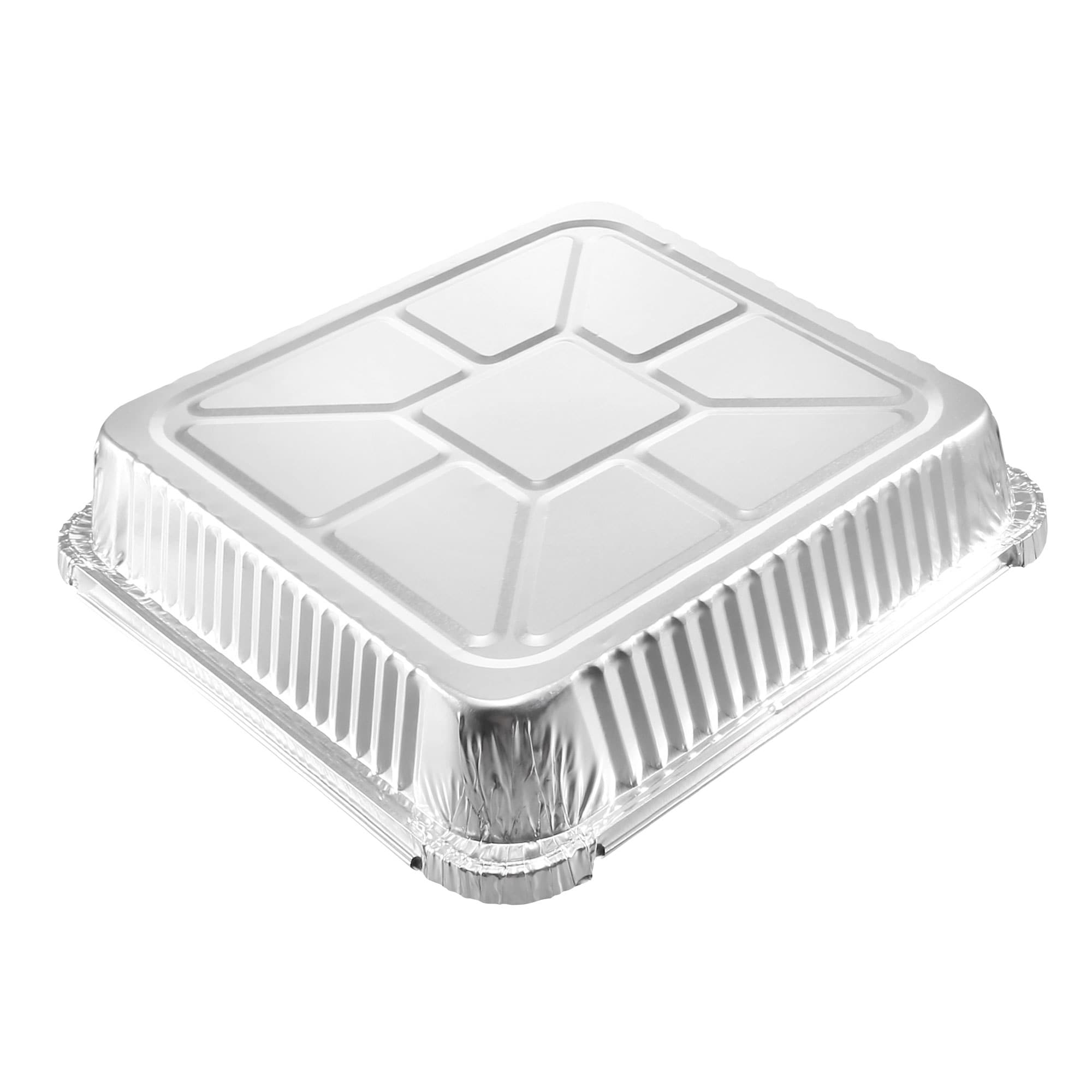 9 x 9 Aluminum Foil Pans, Disposable Trays Containers for