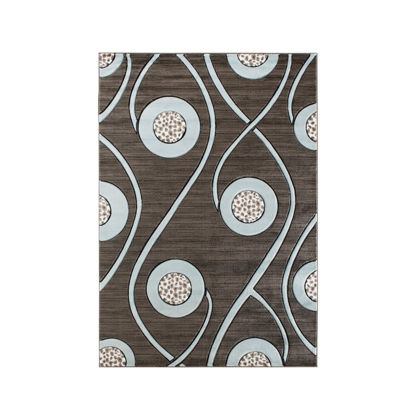 Orelsi Collection Abstract Area Rug