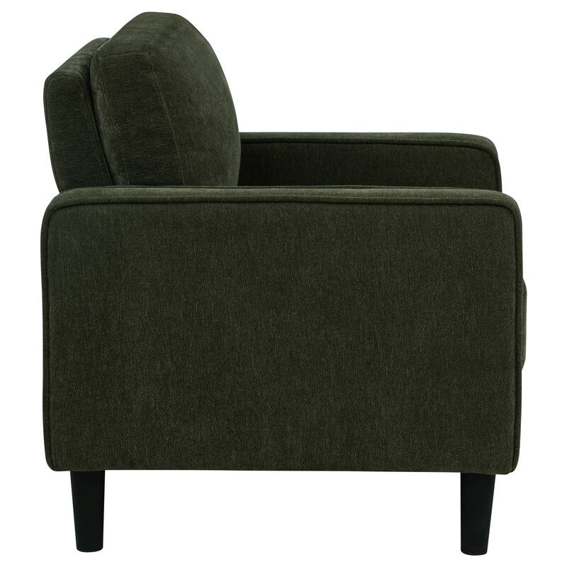 Ruth Fabric Upholstered Track Arm Sofa