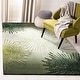 preview thumbnail 119 of 140, SAFAVIEH Handmade Soho Miyase Modern Burst New Zealand Wool Rug 3'6" x 5'6" - Green/Multi