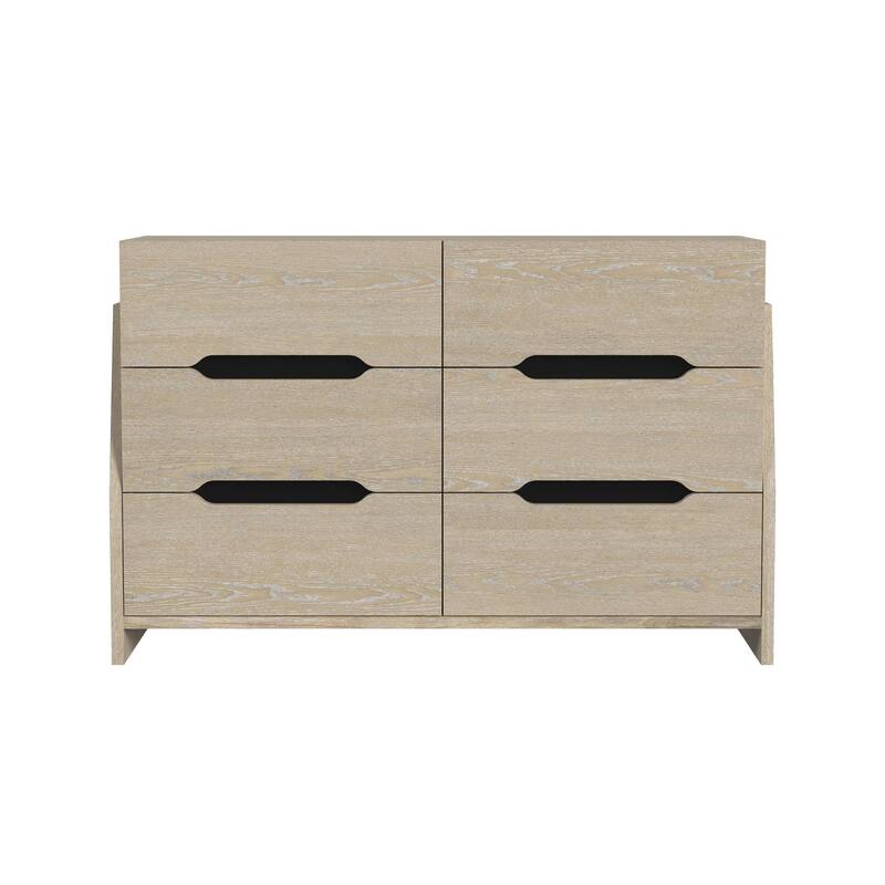 Darby Solid Wood 6-Drawer Dresser