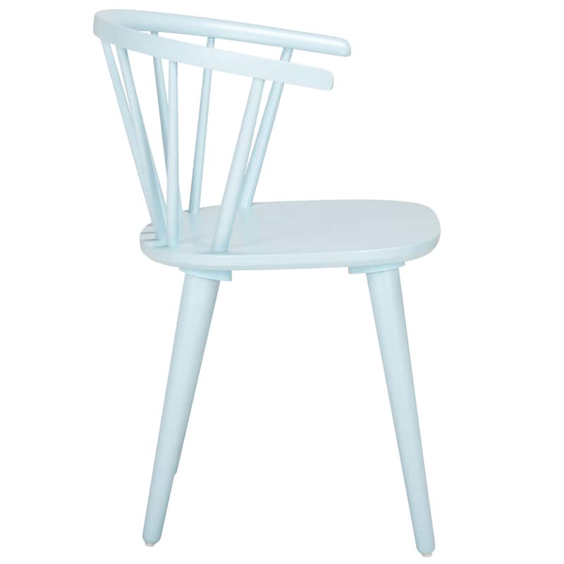 SAFAVIEH Home Blanchard 18-inch Curved Spindle Side Chair [SET of 2] - 21"W x 21"D x 30"H