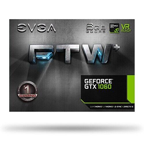 Shop Evga Geforce Gtx 1060 6gb Ftw Gaming Acx 3 0 6gb Gddr5 Led Dx12 Osd Support Pxoc Graphics Card 06g P4 6368 Kr Overstock 18022187