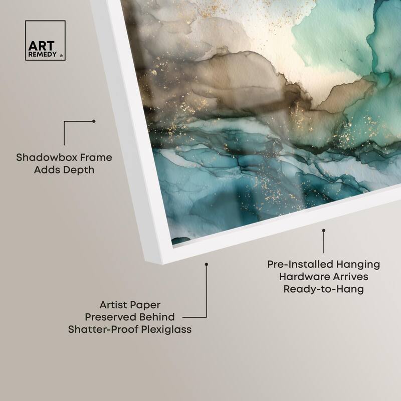 Veiled Inlet Shadowbox by Art Remedy