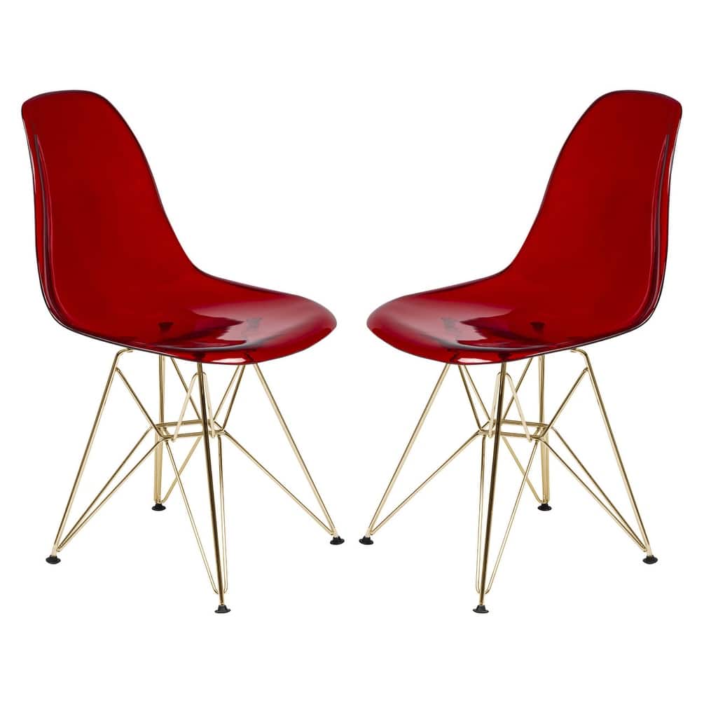 Option Transparent Red