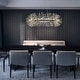 preview thumbnail 15 of 27, Modern Firework Crystal Chandelier for Dining Room and Living Room