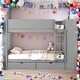 preview thumbnail 1 of 14, Full over Full Bunk Bed With 2 Drawers And Multi-layer Cabinet Grey