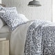 preview thumbnail 5 of 4, Forevermore Premium Cotton Floral Duvet Cover Set