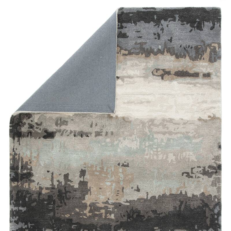 Copper Grove Marown Handmade Black/Grey Area Rug