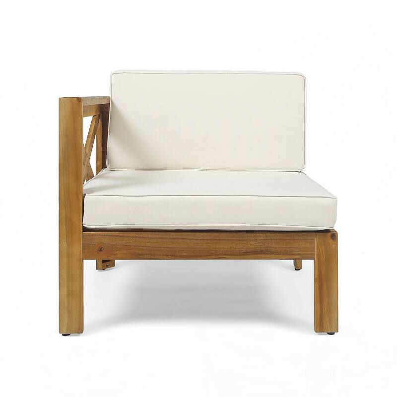 Outdoor L SHAPE SOFA SET, BEIGE