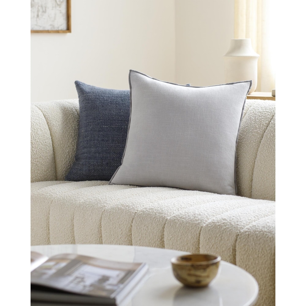 Livabliss Merrow Modern & Contemporary Solid Color Decorative Throw Pillow