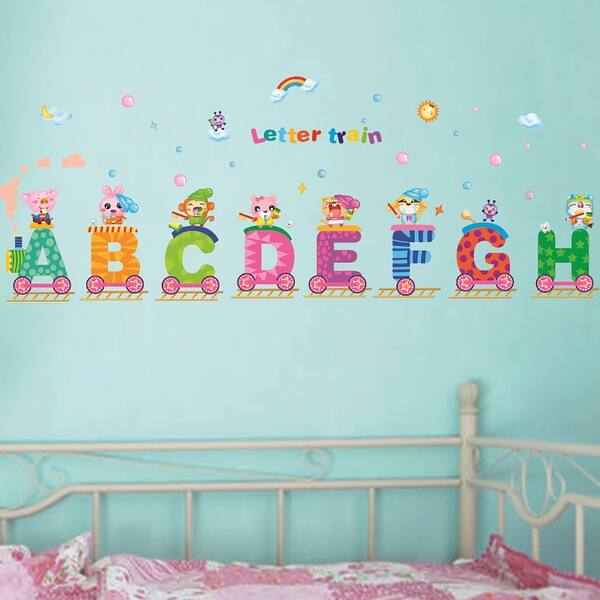 Shop Chezmax Diy Alphabet Abc Wall Decals Wall Stickers Removable