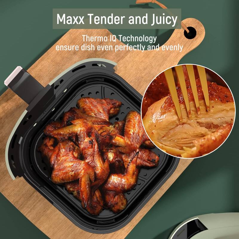 Air Fryer, 9 Smart Cooking Programs Compact 4QT Air Fryers, Shake