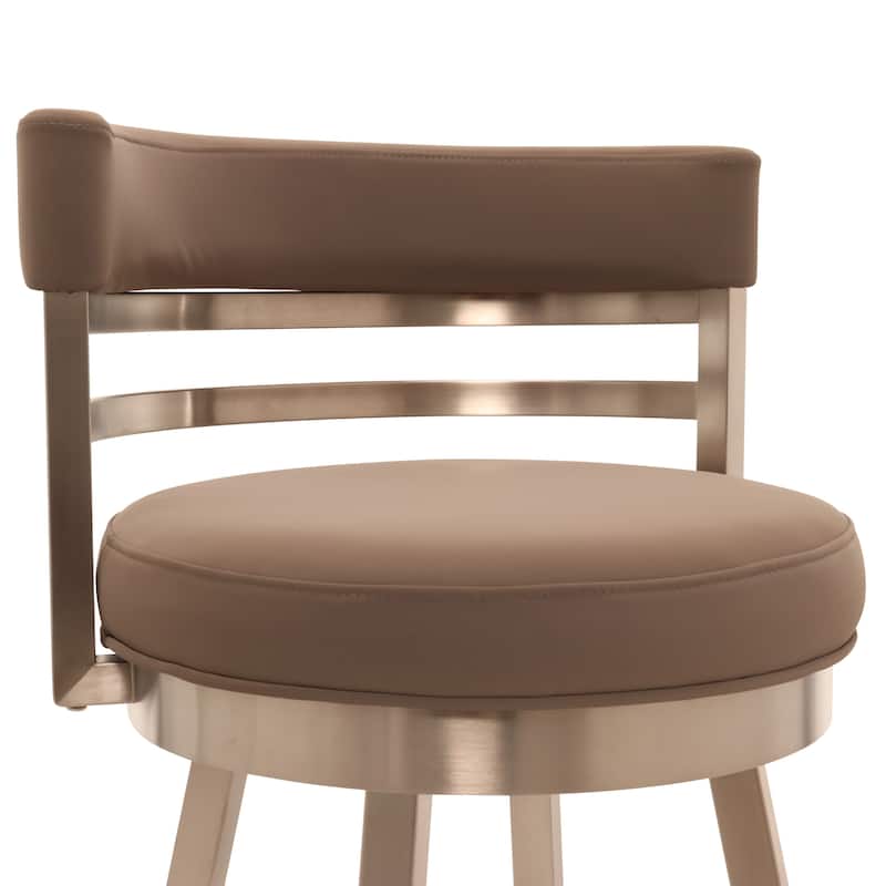 Tempo Furniture Camden Swivel 26" Counterstool w/ Fully Welded Metal Frame (Commercial Grade) by Furnish Theory (Various Colors)