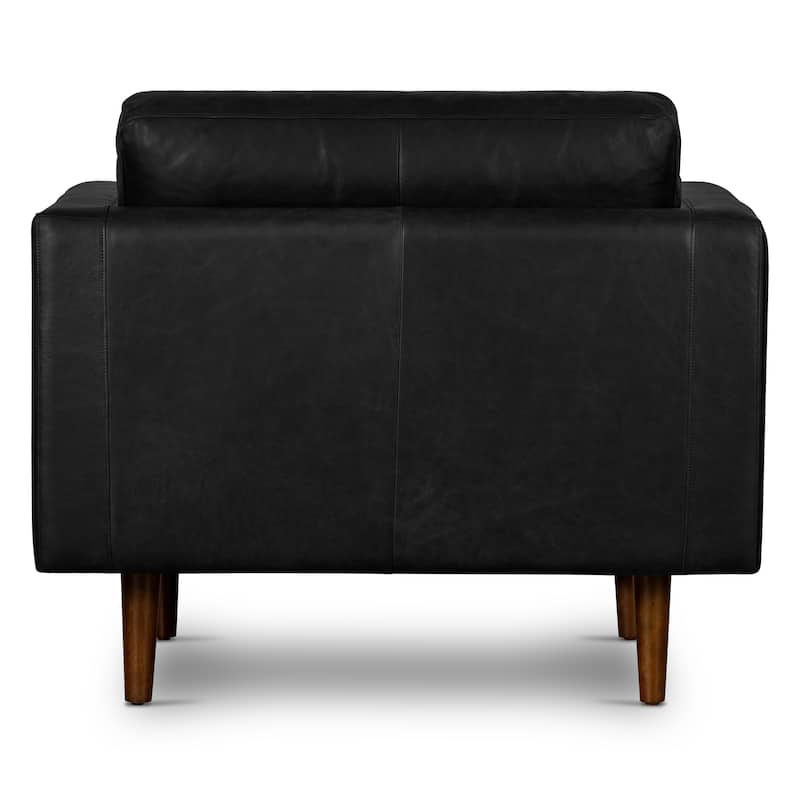 Poly and Bark Napa Lounge Chair - Genuine Italian Leather