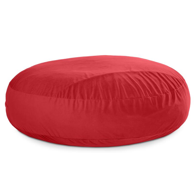 Jaxx Cocoon 7 Ft Giant Bean Bag Sofa and Lounger for Adults, Lush Velvet