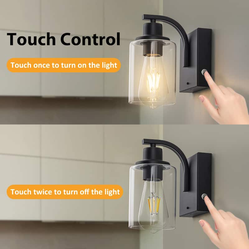 C Cattleya 2 Pack Battey Operated Rechargeable Dimmable Indoor Wall Sconce Light