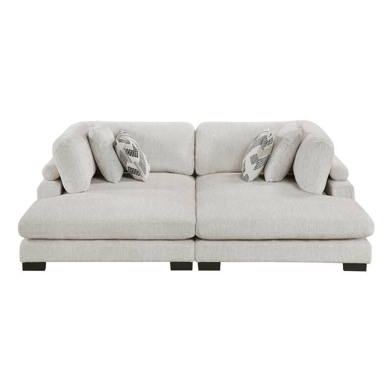 Abbeville Microfiber 2-Piece Sectional Chaise
