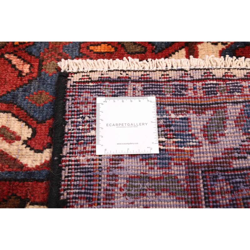 ECARPETGALLERY Hand-knotted Anadol Dark Red Wool Rug - 5'3 x 6'11