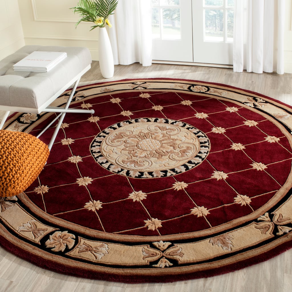 SAFAVIEH Handmade Naples Feryal Traditional Oriental Wool Rug